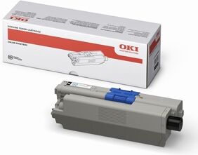 Oki C 310/330/500 BK lasertoner - 44469803 Original - Sort 3500 sider Oki C 310/330/500 BK lasertoner - 44469803 Original - Sort 3500 sider