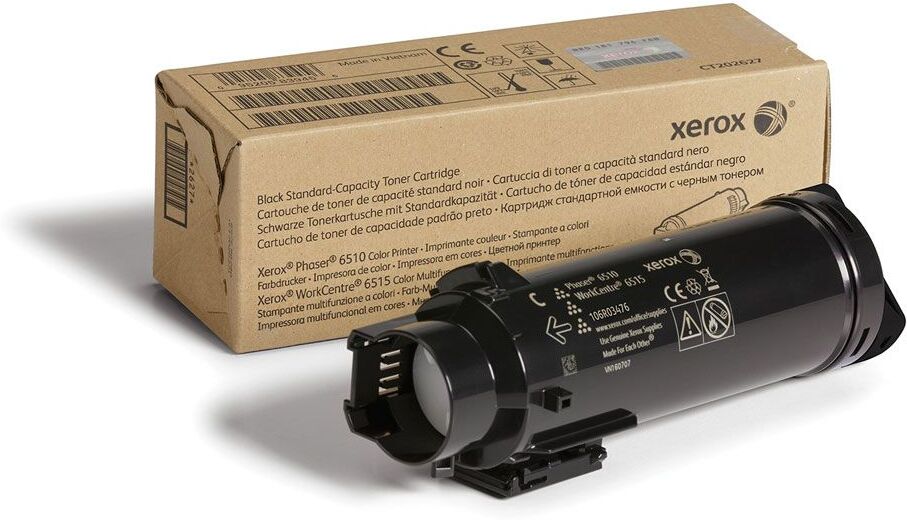 Xerox Phaser 6510 BK Toner - 106R03480 Original - Sort 5500 sider Xerox Phaser 6510 BK Toner - 106R03480 Original - Sort 5500 sider