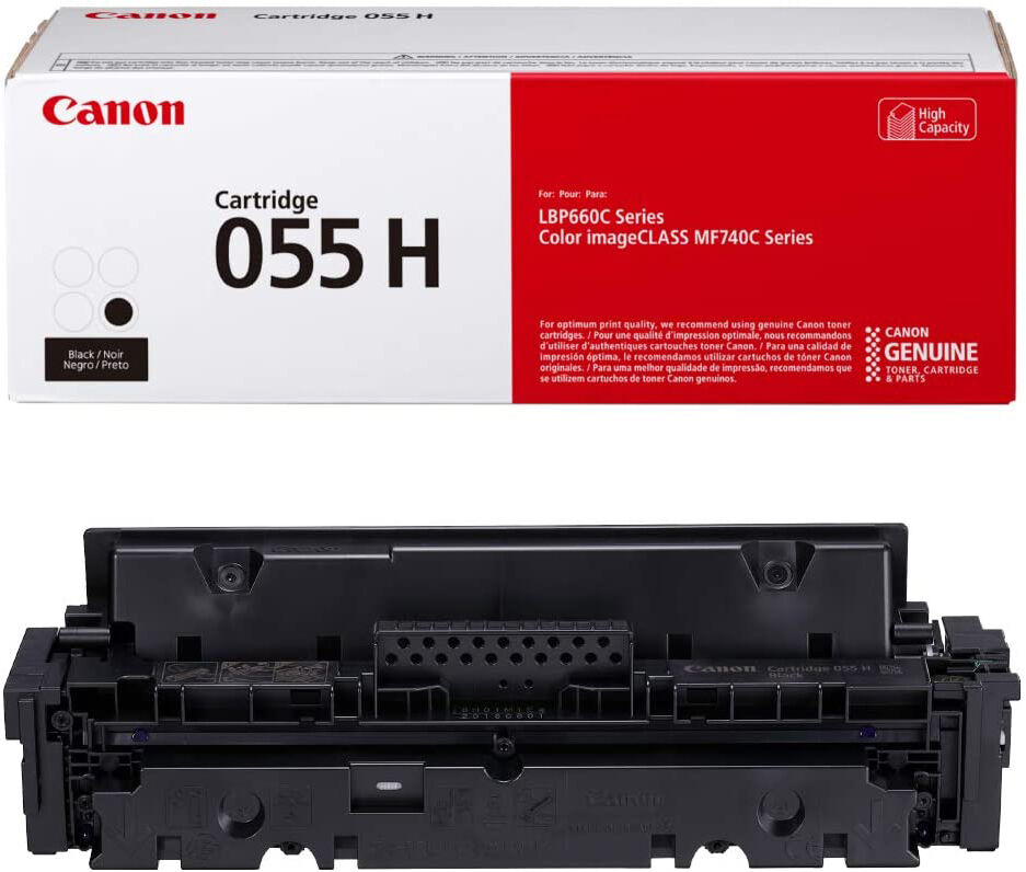 Canon CLBP 055 Hi cap BK Toner - 3020C002 Original - Sort 7600 sider