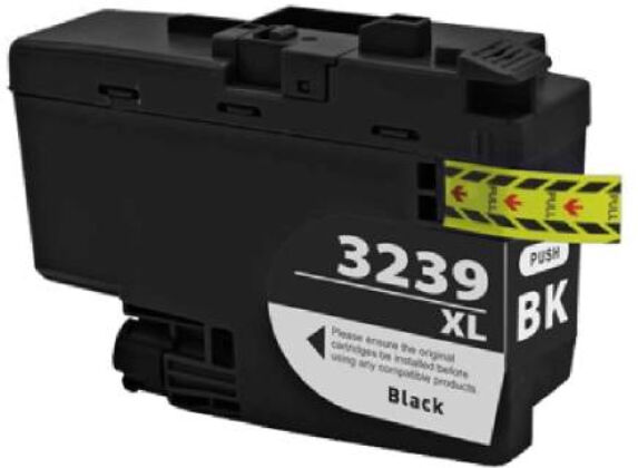 Brother LC 3239 XL BK blækpatron - Kompatibel- Sort 130 ml Brother LC 3239 XL BK blækpatron - Kompatibel- Sort 130 ml