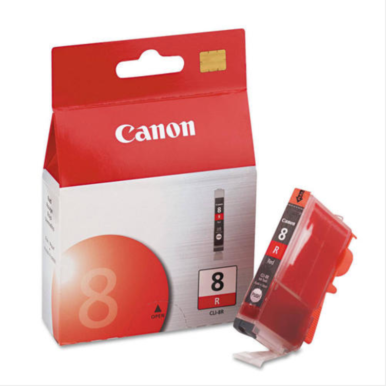 Canon CLI 8 R blækpatron - 0626B001 Original - Rød 13 ml Canon CLI 8 R blækpatron - 0626B001 Original - Rød 13 ml