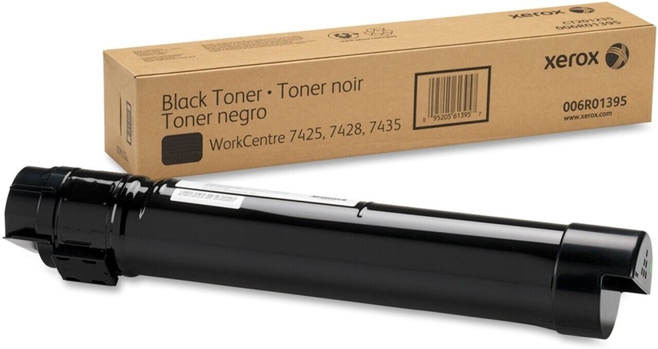 Xerox WC 7425 BK Toner - 006R01395 Original - Sort 25000 sider Xerox WC 7425 BK Toner - 006R01395 Original - Sort 25000 sider