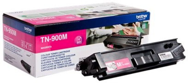 Brother TN900 M Magenta Lasertoner, Original Brother TN900 M Magenta Lasertoner, Original