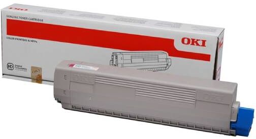 Oki C 532/MC 573 M lasertoner - 46490402 Original - Magenta 1500 sider Oki C 532/MC 573 M lasertoner - 46490402 Original - Magenta 1500 sider