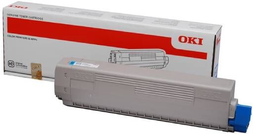 Oki C 532/MC 573 C lasertoner - 46490403 Original - Cyan 1500 sider Oki C 532/MC 573 C lasertoner - 46490403 Original - Cyan 1500 sider