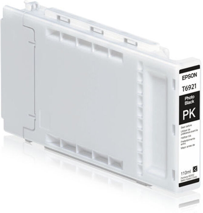 Epson T6921 PBK blækpatron - C13T692100 Original - Foto Sort 110 ml Epson T6921 PBK blækpatron - C13T692100 Original - Foto Sort 110 ml