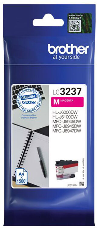 Brother LC3237M - LC3237M Original - Magenta 30 ml Brother LC3237M - LC3237M Original - Magenta 30 ml