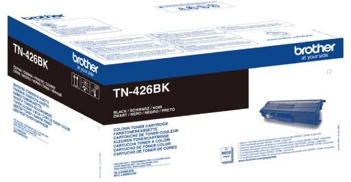 Brother TN 426 BK lasertoner - TN426BK Original - Sort 9000 sider Brother TN 426 BK lasertoner - TN426BK Original - Sort 9000 sider