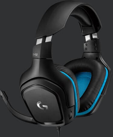 Logitech G432 Gaming Headset Leatherette, Black Logitech G432 Gaming Headset Leatherette, Black