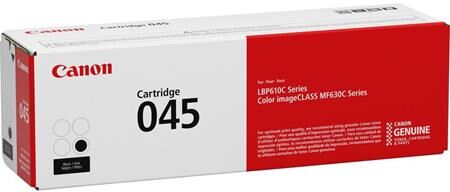 Canon CRG 045 BK Toner - 1242C002 Original - Sort 1400 sider Canon CRG 045 BK Toner - 1242C002 Original - Sort 1400 sider