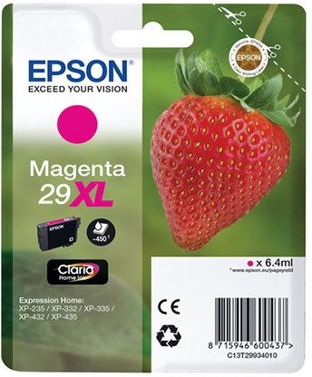 Epson 29XL T2993 M - C13T29934012 Original - Magenta 6,4 ml Epson 29XL T2993 M - C13T29934012 Original - Magenta 6,4 ml