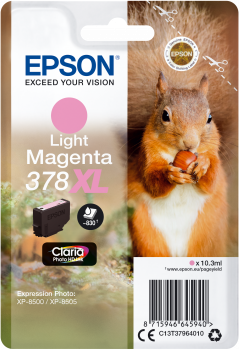 Epson T378 XL - C13T37964010 Original - Light Magenta 10,3 ml