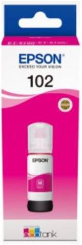 Epson T102 EcoTank M blækpatron - C13T03R340 Original - Magenta 70 ml Epson T102 EcoTank M blækpatron - C13T03R340 Original - Magenta 70 ml