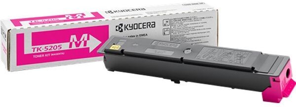 Kyocera TK-5205 M lasertoner - 1T02R5BNL0 Original - Magenta 12000 sider Kyocera TK-5205 M lasertoner - 1T02R5BNL0 Original - Magenta 12000 sider