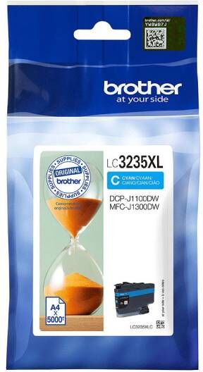 Brother LC 3235 XL C blækpatron - LC3235XLC Original - Cyan 100 ml Brother LC 3235 XL C blækpatron - LC3235XLC Original - Cyan 100 ml