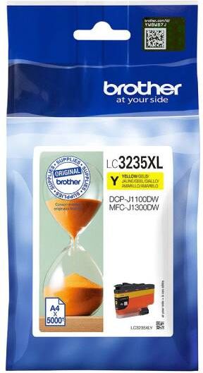 Brother LC 3235 XL Y blækpatron - LC3235XLY Original - Gul 100 ml Brother LC 3235 XL Y blækpatron - LC3235XLY Original - Gul 100 ml