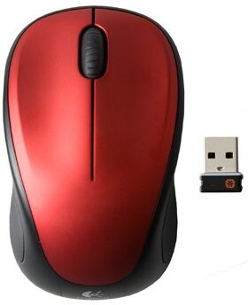 Logitech M235 Wireless Mouse, Red Logitech M235 Wireless Mouse, Red