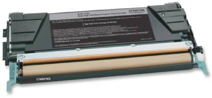 Lexmark C746/C748 BK Toner - C746H1KG Kompatibel - Sort 12000 sider Lexmark C746/C748 BK Toner - C746H1KG Kompatibel - Sort 12000 sider