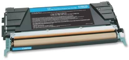 Lexmark C746/C748 C Toner - C746A1CG Kompatibel - Cyan 7000 sider Lexmark C746/C748 C Toner - C746A1CG Kompatibel - Cyan 7000 sider