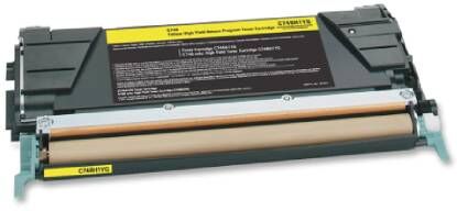 Lexmark C746/C748 Y Toner - C746A1YG Kompatibel - Gul 7000 sider