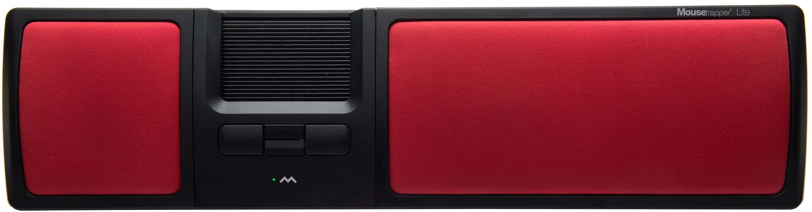 Mousetrapper Lite, computermus, rød pude Mousetrapper Lite, computermus, rød pude
