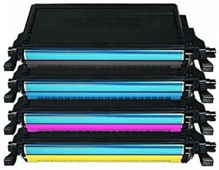 Samsung CLP-607/610/660 combo pack 4 stk Lasertoner - Kompatibel - BK/C/M/Y 20500 sider Samsung CLP-607/610/660 combo pack 4 stk Lasertoner - Kompatibel - BK/C/M/Y 20500 sider