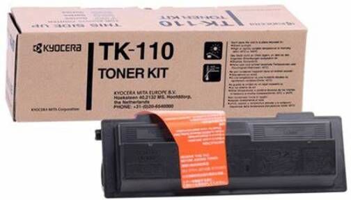 Kyocera TK-110 BK lasertoner - 1T02FV0DE0 Original - Sort 6000 sider Kyocera TK-110 BK lasertoner - 1T02FV0DE0 Original - Sort 6000 sider