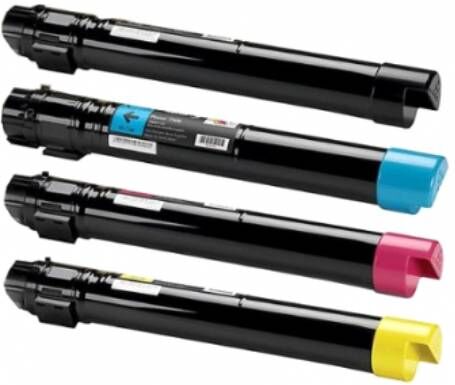 Xerox Phaser 7500 combo pack 4 stk lasertoner - Kompatibel - BK/C/M/Y 73200 sider Xerox Phaser 7500 combo pack 4 stk lasertoner - Kompatibel - BK/C/M/Y 73200 sider