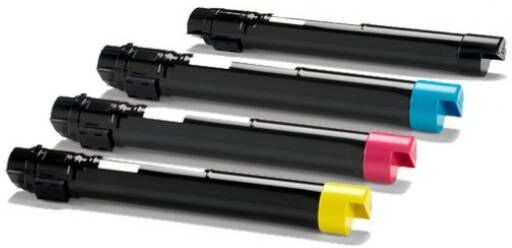 Xerox WorkCentre 7525 combo pack 4 stk lasertoner - Kompatibel - BK/C/M/Y 71000 sider Xerox WorkCentre 7525 combo pack 4 stk lasertoner - Kompatibel - BK/C/M/Y 71000 sider