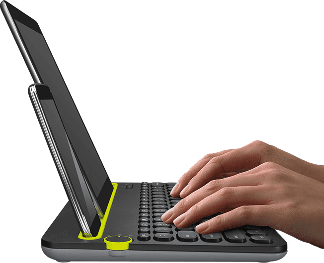 Logitech K480 Bluetooth Multi-Device tastatur, Black Logitech K480 Bluetooth Multi-Device tastatur, Black