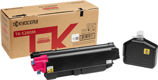 Kyocera TK-5280 M lasertoner - 1T02TWBNL0 Original - Magenta 11000 sider Kyocera TK-5280 M lasertoner - 1T02TWBNL0 Original - Magenta 11000 sider