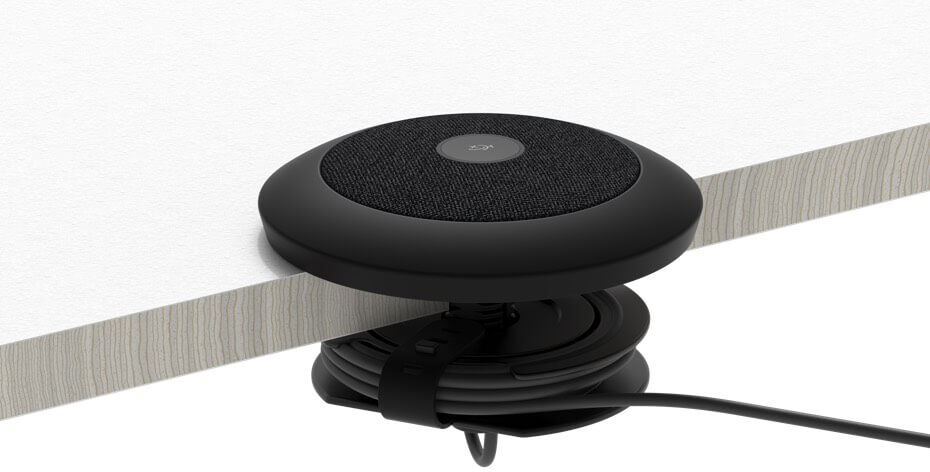 Logitech Mic Pod Mount, Black Logitech Mic Pod Mount, Black