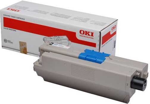 Oki C 301/321 BK lasertoner - 44973536 Original - Sort 2200 sider Oki C 301/321 BK lasertoner - 44973536 Original - Sort 2200 sider