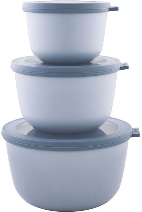 Rosti Mepal Cirqula høj Skålesæt sæt af 3stk. Nordic blue Rosti Mepal Cirqula høj Skålesæt sæt af 3stk. Nordic blue