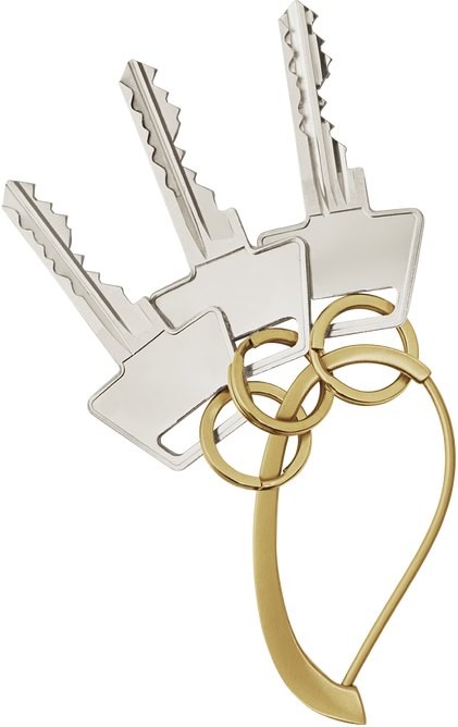 Jensen Georg Jensen SHADES nøglering Jensen Georg Jensen SHADES nøglering