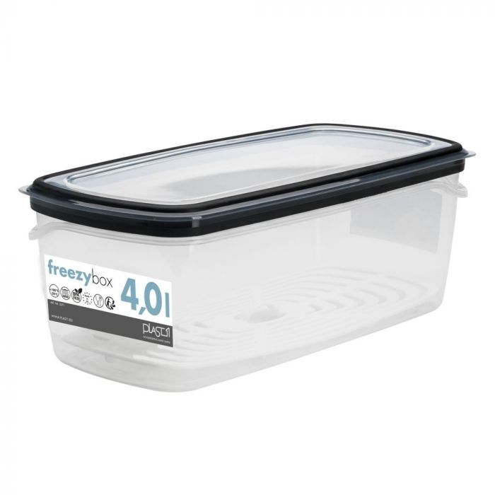 Plast1 Fryseboks med låg, 4 Liter Plast1 Fryseboks med låg, 4 Liter