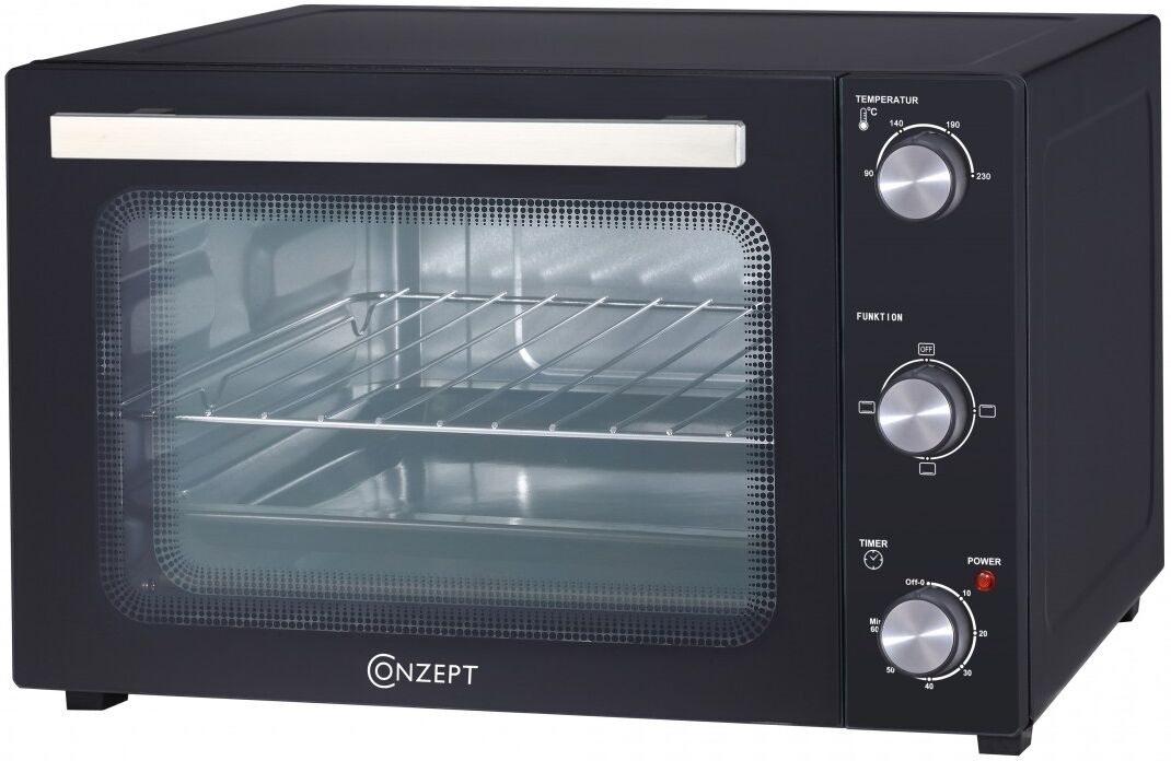 Conzept Miniovn 35L, 1500W Sort Conzept Miniovn 35L, 1500W Sort
