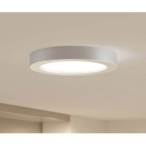 Prios Edwina LED-loftslampe sølv 24,5 cm 3 stk