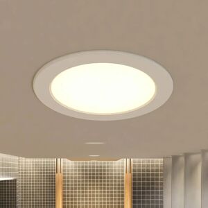 Prios LED-indbygningslampe Rida, 22,5 cm, 25W, 3 enheder, CCT, dæmpbar