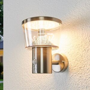 Lindby Sensor udendørs væglampe Antje med LED'er