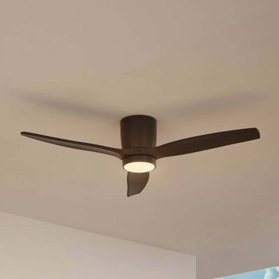 Lucande Sorin - Loftventilator med lampe - Sort Lucande Sorin - Loftventilator med lampe - Sort
