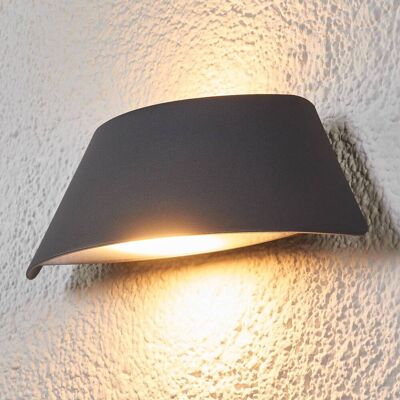Lucande - Moderne udendørs væglampe - IP65, Sort Lucande - Moderne udendørs væglampe - IP65, Sort