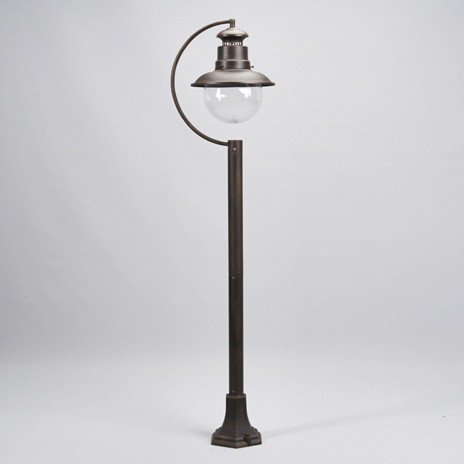 Lindby Rustfarvet stilampe Eddie, IP44 Lindby Rustfarvet stilampe Eddie, IP44