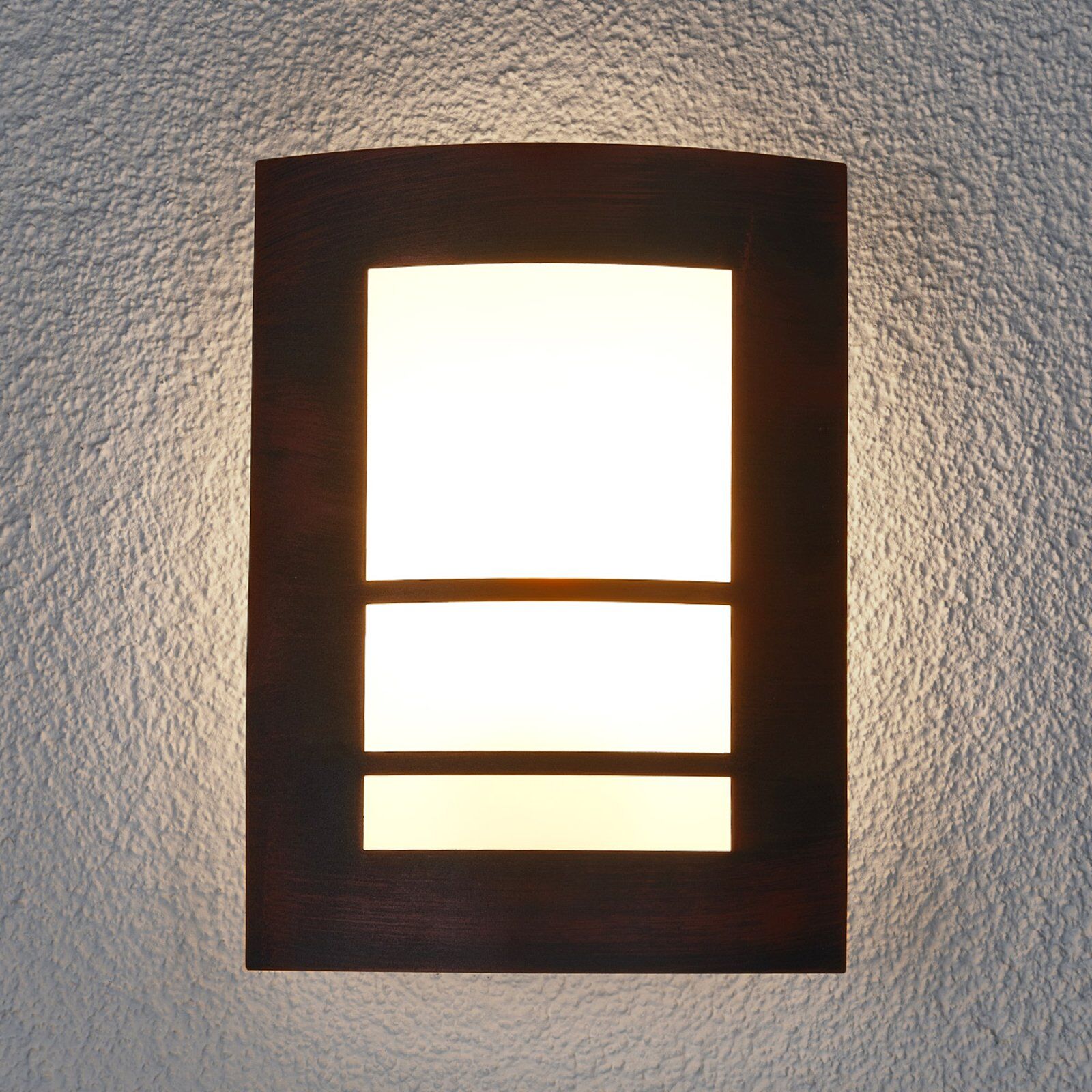 Lindby Rustbrun udendørslampe Katalea Lindby Rustbrun udendørslampe Katalea