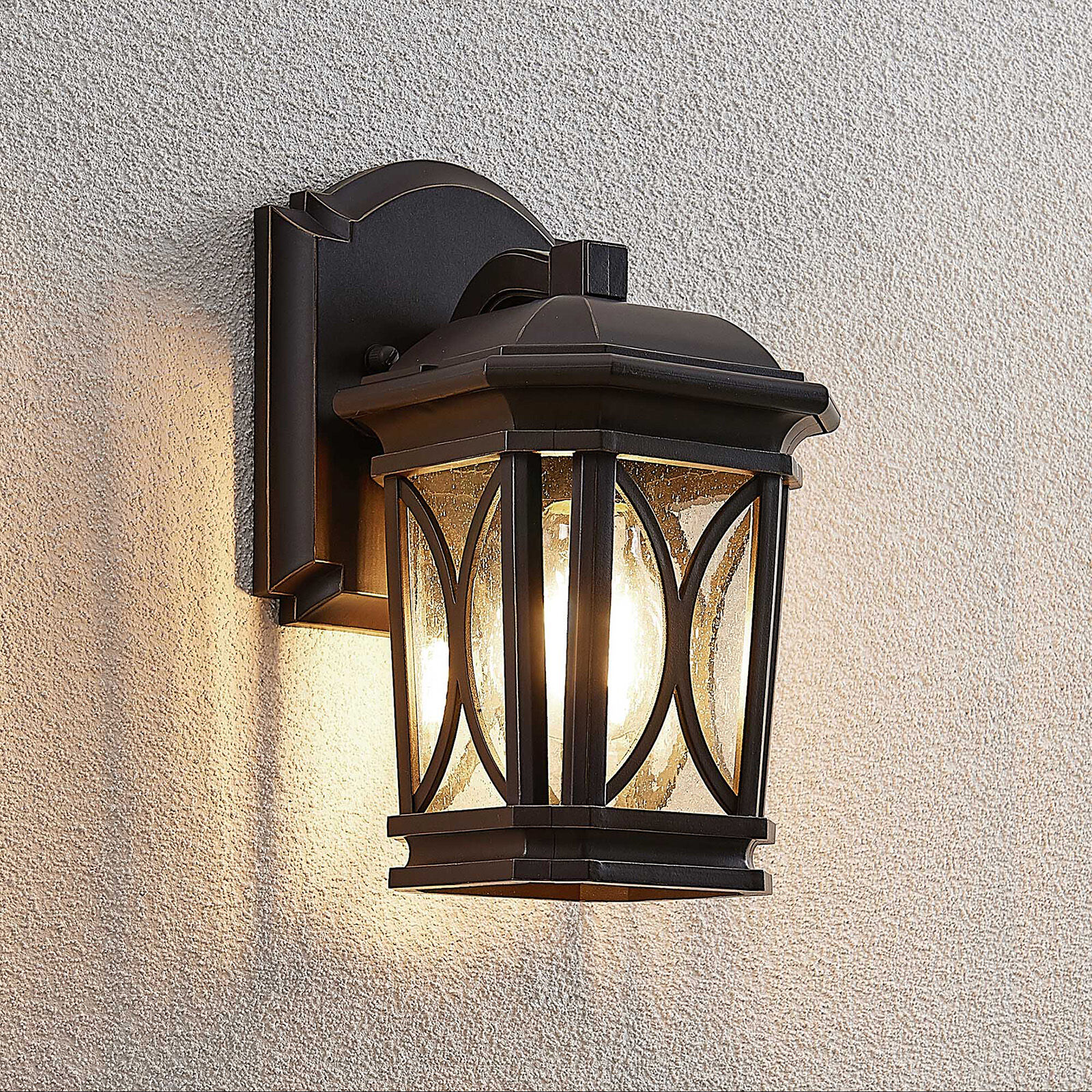 Lindby Godric udendørs væglampe, højde 25,4 cm Lindby Godric udendørs væglampe, højde 25,4 cm