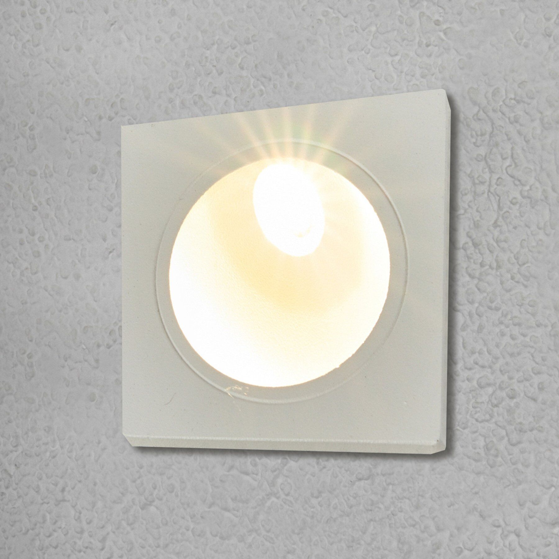 Lucande Væg indbygningslampen Ian til udendørs brug, LED Lucande Væg indbygningslampen Ian til udendørs brug, LED