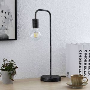 Lindby Erivana bordlampe, metal, rust antik