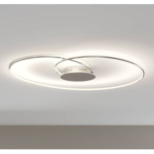 Lindby LED-loftslampe Joline, kromfarvet, 90 cm, metal