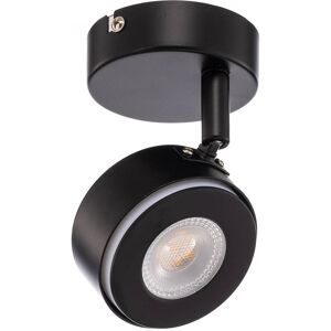 Lindby Jyla spotlight, sort, GX53, 2.700 K, 1-lampe