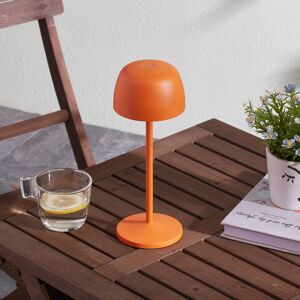 Lindby LED genopladelig bordlampe Arietty, orange